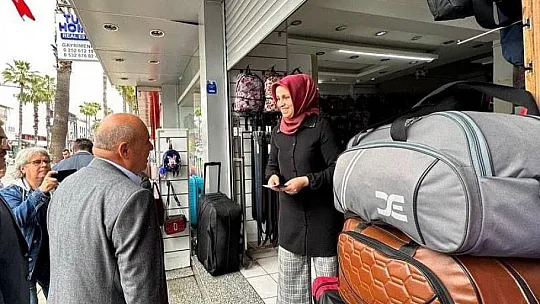 Otgöz, seçim çalışmalarına Fethiye'de devam etti