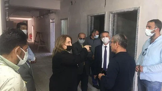 Pervin Töre Fethiye'de incelemelerde bulundu