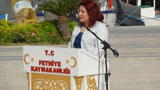 Fethiye'de Sosyal Mesafeli Tören 