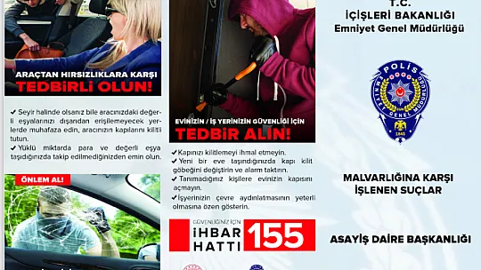 EGM'DEN 'İLETİŞİM YOLUYLA DOLANDIRICILIK NOTU' 