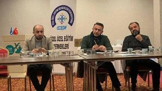 Özel Eğitim Kurumları Ankara'da toplandı