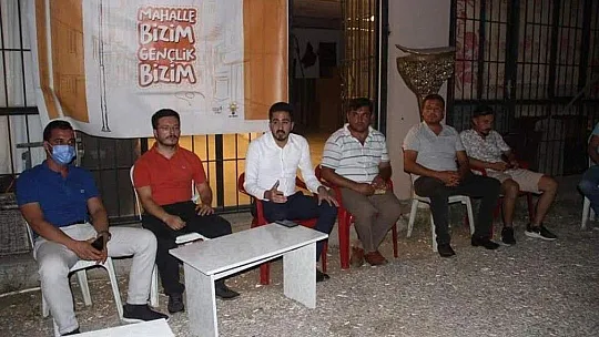 Ak Parti Gençlik Kollarından, Karaçulha Gönüllüler Derneğine ziyaret