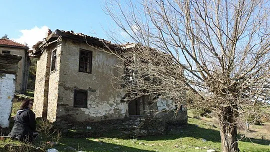 2 asırlık köy, koyunlara kaldı