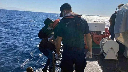 2 can salında 26 göçmen kurtarıldı