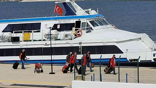 2 yılın ardından Kos-Bodrum feribot seferleri yeniden başladı