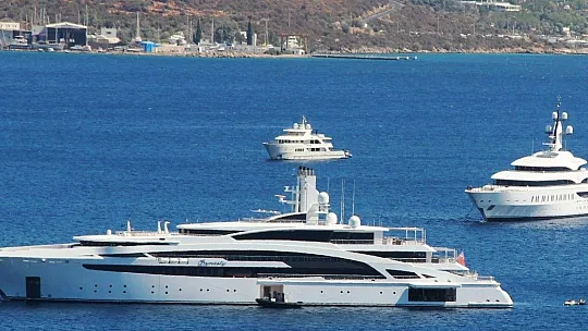 200 milyon dolarlık yatıyla Bodrum'a demir atı
