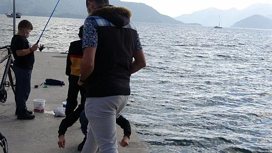 2020'nin son gününde Marmarisliler güzel havanın keyfini sürdü