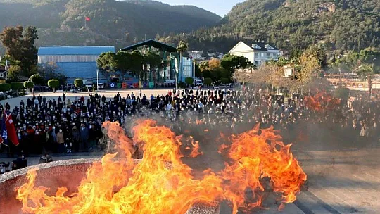 Fethiye'de 10 Kasım