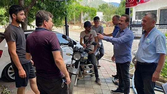 Ak Partili Başkan Öztürk, ziyaretlere başladı