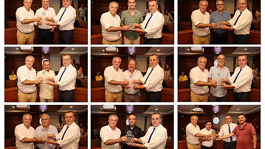 FTSO MECLİS ÜYESİ VE MESLEK KOMİTESİ BAŞKANLARINA TEŞEKKÜR PLAKETİ