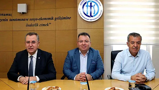 FTSO VE FETOB YÖNETİMİ TURİZM SEKTÖRÜNDEKİ SON GELİŞMELERİ DEĞERLENDİRDİ