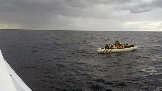 21 düzensiz göçmen kurtarıldı