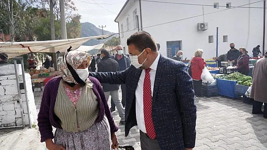 Başkan Tokat mahalle ziyaretlerine devam ediyor