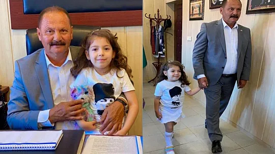 Koltuğunu 5 yaşındaki Alya'ya teslim etti 