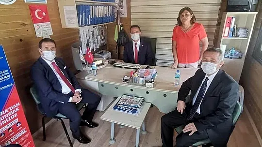 Kaymakam Fırat'tan ziyaretler