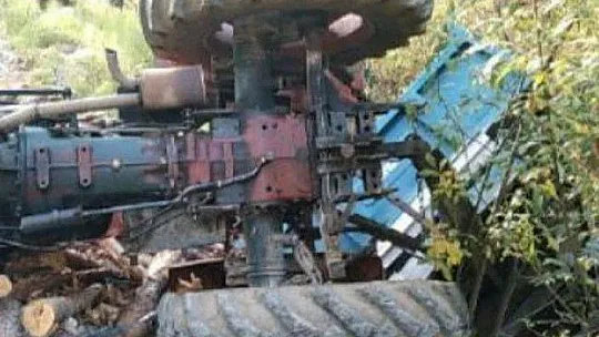 Traktör canlarını aldı