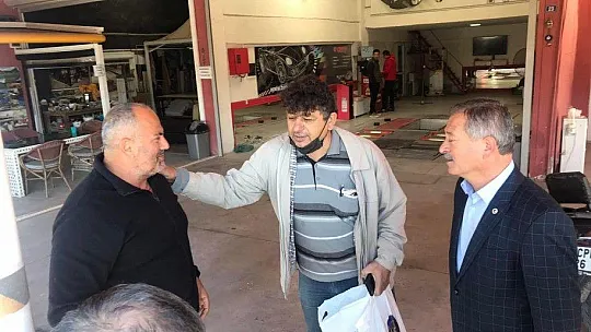 Soydemir, Esnaf Ziyaretlerine Devam Ediyor