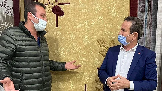 AK Parti'den komşu esnaflara ziyaret