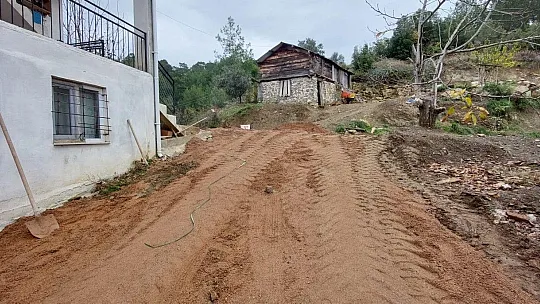 Dalaman Belediyesi Yol Düzenleme İşlemlerine Devam Ediyor