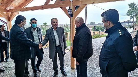 Muhtarlar Kükürt Tesisi'nde toplandı