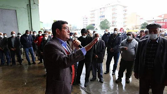 Arı yemi, zeytin fidanı ve gübre dağıtımları devam ediyor