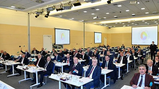 Çıralı, TOBB Müşterek Konsey Toplantısına Katıldı