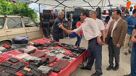 Cumhur İttifakı İlçe Başkanları Sahada Kol Kola Cumhurbaşkanına Destek İstedi