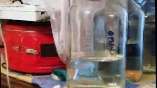 296 litre sahte alkol ele geçirildi