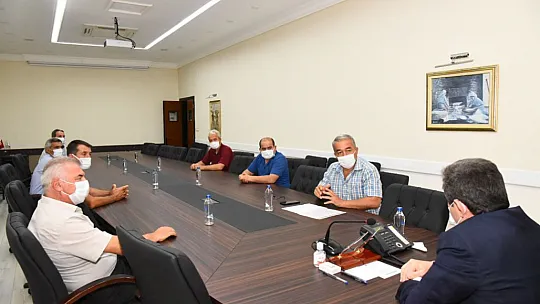 Muğla İli Arı Yetiştiricileri Birliği Yeni Yönetimi'nden Vali Orhan Tavlı'ya Ziyaret