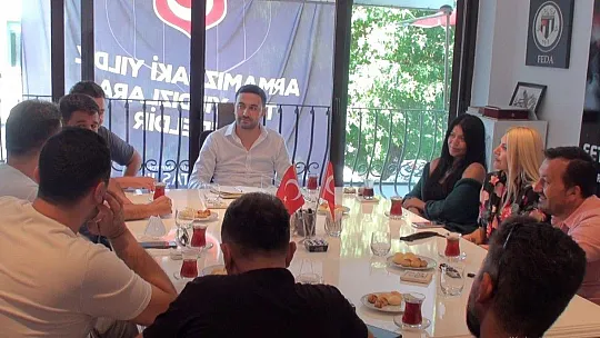 Fethiye Beşiktaş Taraftarlar Derneği yönetim kurulu üyeleri ile bir araya geldi