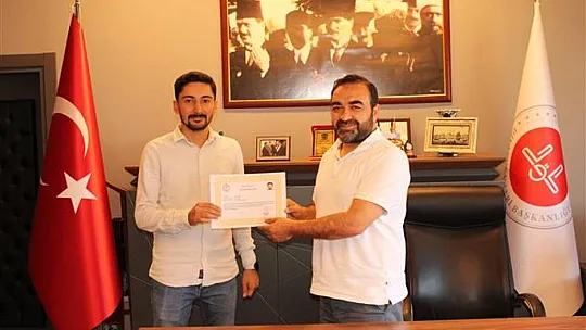 Deprem Bölgesinde Görev Alan Personele Başarı Belgesi Verildi
