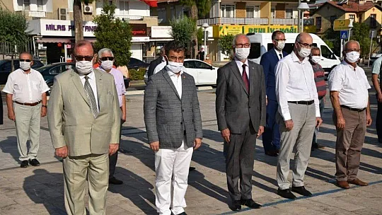 30 Ağustos Zafer Bayramı'nın 98'inci yıldönümü dolayısıyla Milas'ta resmi tören düzenlendi.