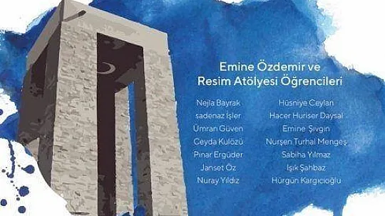 30 Ağustos Zafer bayramına özel resim sergisi
