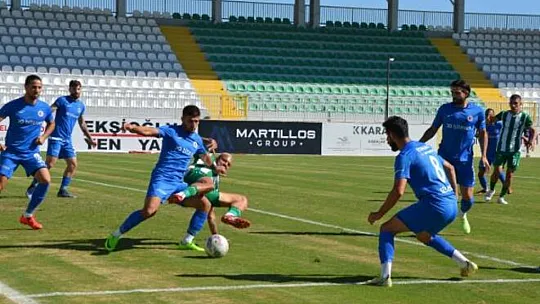 FETHİYESPOR SERİK'TEN 1 PUAN ÇIKARTTI 