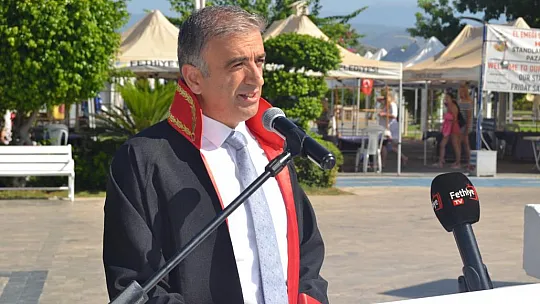 Fethiye'de yeni adli yıl törenle başladı