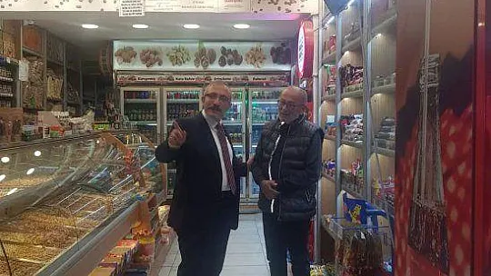 KAYMAKAM KARAMAN'DAN ESNAF ZİYARETİ