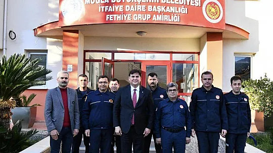 BAŞKAN KARACA'DAN YILBAŞI ZİYARETLERİ