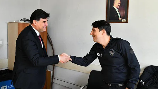 BAŞKAN KARACA'DAN YILBAŞI ZİYARETLERİ