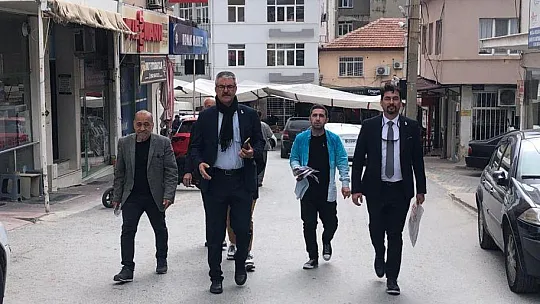 Milletvekili Adayı Yiğit ziyaretlerini sürdürüyor
