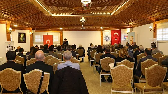 MUĞLA ODALARI VE BORSA 35'İNCİ ORTAK TOPLANTISI GERÇEKLEŞTİRİLDİ