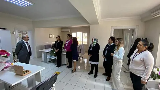 KAYMAKAM KARAMAN, SAĞLIKÇILARIN TIP BAYRAMI'NI KUTLADI 