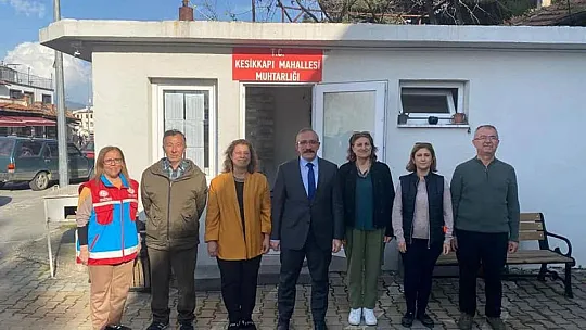 KAYMAKAM KARAMAN'DAN HANE ZİYARETLERİ