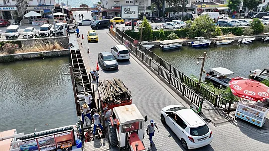 Çalış Köprüsü yenileniyor