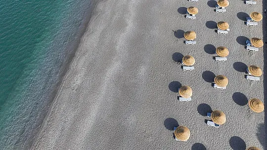 Çalış Halk Plajı Hizmete Açıldı