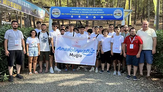 Gençler Muğla'da misafir edildi