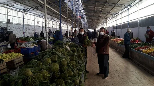 2021 yılının ilk enginarları tezgahlarda yerini aldı