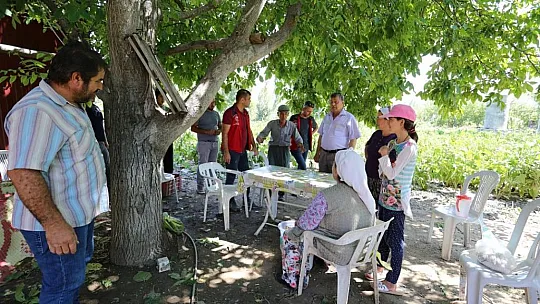 Tarımsal Hasar Tespitleri Yapıldı