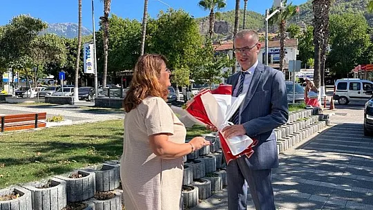 Fethiye Kaymakamı Ertaş göreve başladı