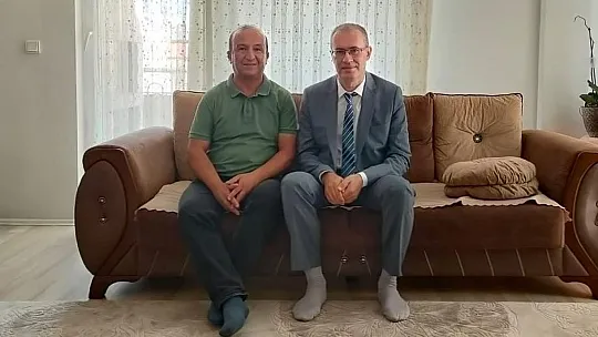 Kaymakam Ertaş'dan Gazilere Anlamlı Ziyaret
