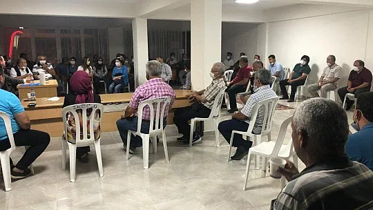 Öztürk, 'Halkımızın sorunlarına çözüm bulmak için geldik'